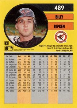 Billy Ripken  baseball card collectible - Main Image 2