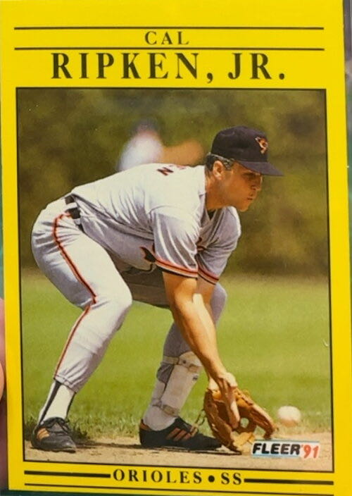 Cal Ripken, Jr.  baseball card collectible - Main Image 3