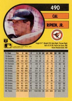 Cal Ripken, Jr.  baseball card collectible - Main Image 2