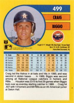 Craig Biggio  baseball card collectible - Main Image 2