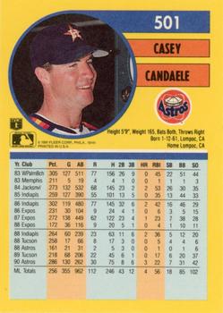 Casey Candaele  baseball card collectible - Main Image 2