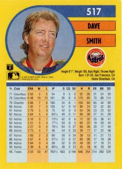 Dave Smith  baseball card collectible - Main Image 2