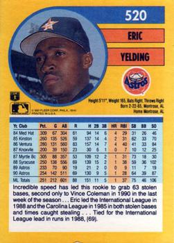 Eric Yelding  baseball card collectible - Main Image 2