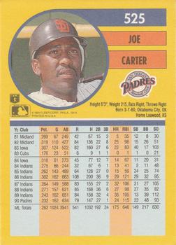 Joe Carter  baseball card collectible - Main Image 2