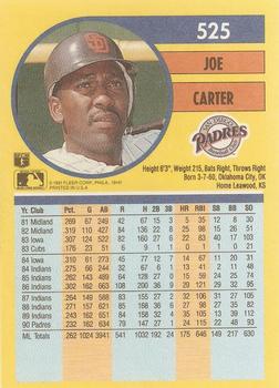 Joe Carter  baseball card collectible - Main Image 2