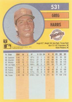 Greg Harris  baseball card collectible - Main Image 2
