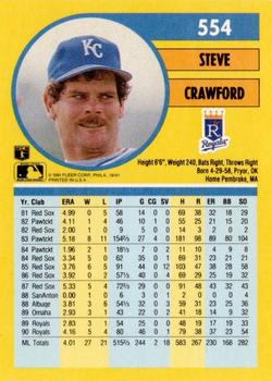 Steve Crawford  baseball card collectible - Main Image 2