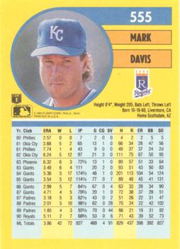 Mark Davis  baseball card collectible - Main Image 2