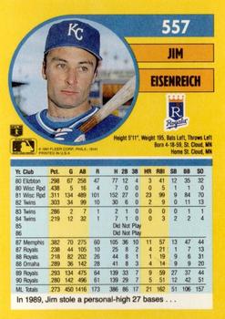 Jim Eisenreich  baseball card collectible - Main Image 2