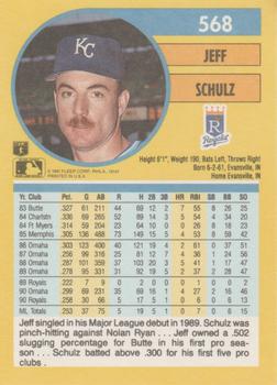 Jeff Schulz  baseball card collectible - Main Image 2