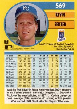 Kevin Seitzer  baseball card collectible - Main Image 2