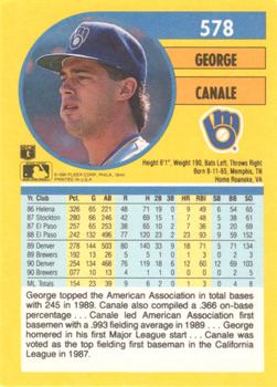 George Canale  baseball card collectible - Main Image 2