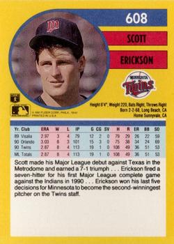 Scott Erickson  baseball card collectible - Main Image 2
