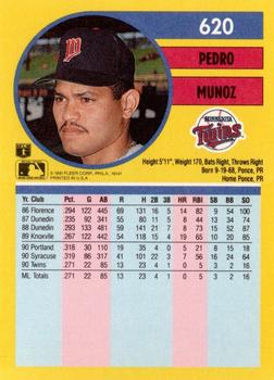 Pedro Munoz  baseball card collectible - Main Image 2
