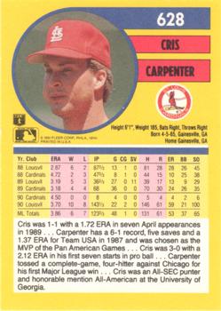 Cris Carpenter  baseball card collectible - Main Image 2