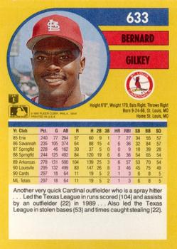 Bernard Gilkey  baseball card collectible - Main Image 2