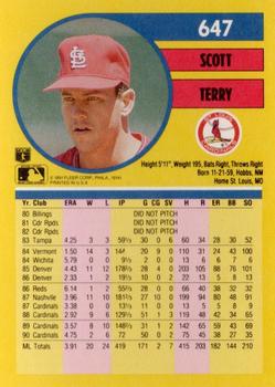 Scott Terry  baseball card collectible - Main Image 2