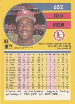 Craig Wilson  baseball card collectible - Main Image 2