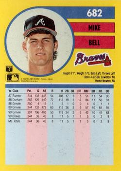 Mike Bell  baseball card collectible - Main Image 2