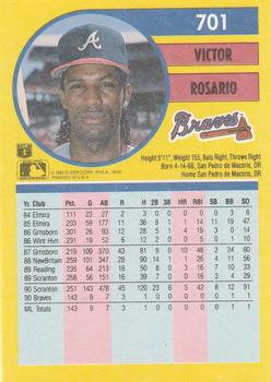 Victor Rosario  baseball card collectible - Main Image 2