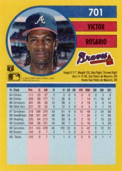 Victor Rosario  baseball card collectible - Main Image 2