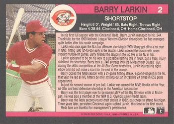 Barry Larkin  baseball card collectible - Main Image 2