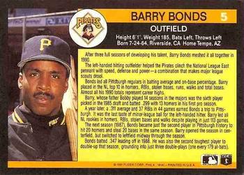 Barry Bonds  baseball card collectible - Main Image 2