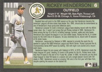 Rickey Henderson  baseball card collectible - Main Image 2