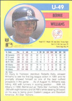 Bernie Williams  baseball card collectible - Main Image 2