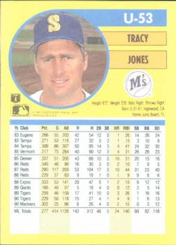Tracy Jones  baseball card collectible - Main Image 2