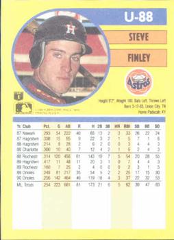 Steve Finley  baseball card collectible - Main Image 2