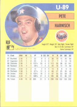 Pete Harnisch  baseball card collectible - Main Image 2