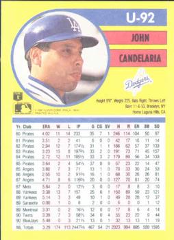 John Candelaria  baseball card collectible - Main Image 2