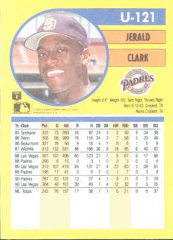 Jerald Clark  baseball card collectible - Main Image 2