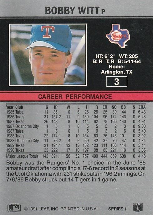 Bobby Witt  baseball card collectible - Main Image 2