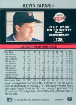 Kevin Tapani  baseball card collectible - Main Image 2