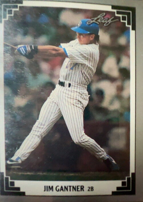 Jim Gantner  baseball card collectible - Main Image 3