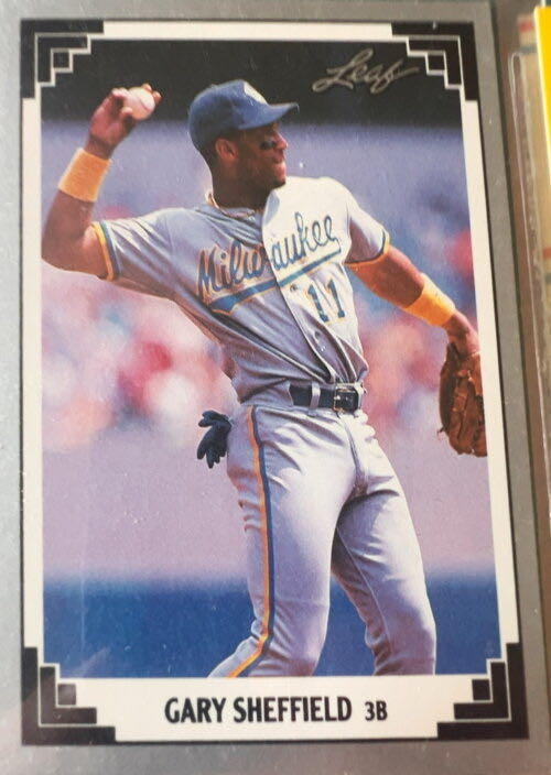 Gary Sheffield  baseball card collectible - Main Image 3