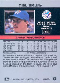 Mike Timlin  baseball card collectible - Main Image 2