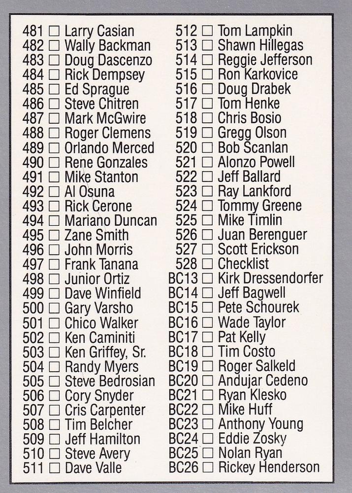 Sandy Alomar  baseball card collectible - Main Image 2