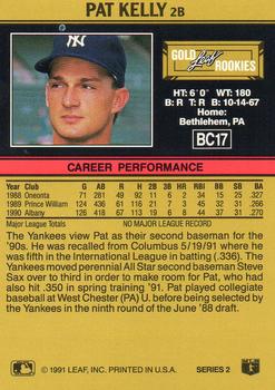 Pat Kelly  baseball card collectible - Main Image 2