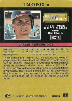 Tim Costo  baseball card collectible - Main Image 2