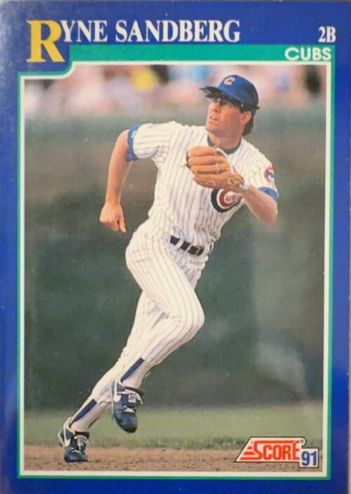 Ryne Sandberg  baseball card collectible - Main Image 3