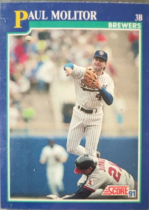 Paul Molitor  baseball card collectible - Main Image 3