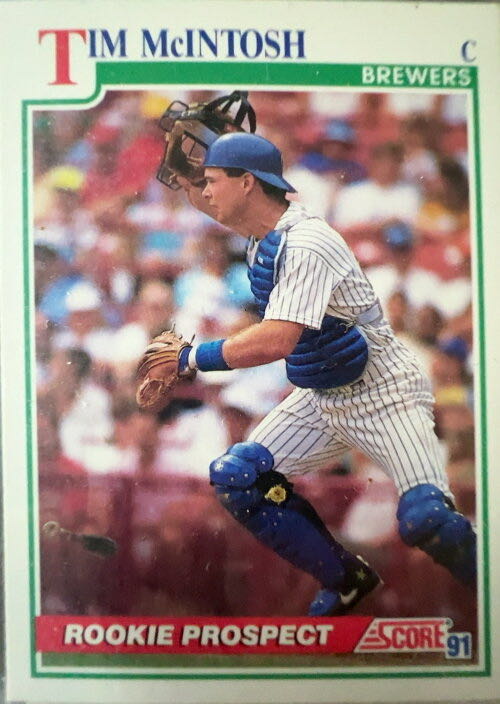 Tim McIntosh  baseball card collectible - Main Image 3