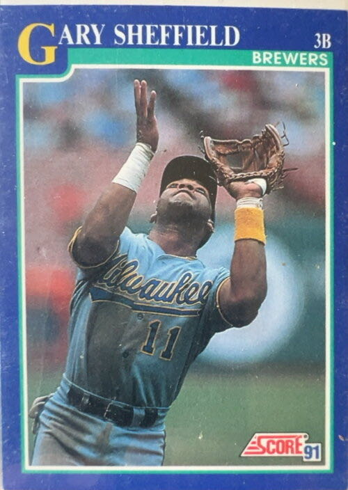 Gary Sheffield  baseball card collectible - Main Image 3
