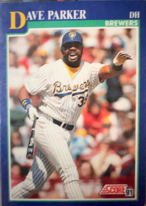 Dave Parker  baseball card collectible - Main Image 3