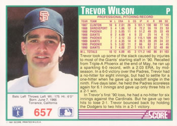 Trevor Wilson  baseball card collectible - Main Image 2