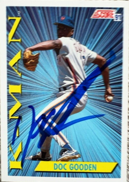Doc Gooden  baseball card collectible - Main Image 3