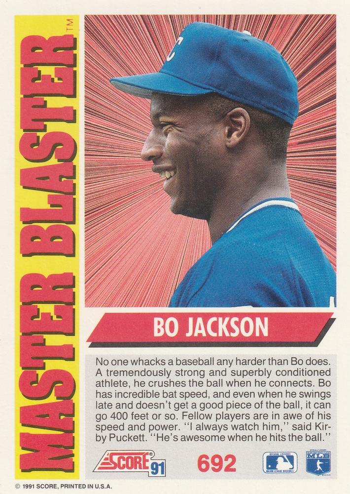 Bo Jackson  baseball card collectible - Main Image 2